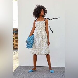 H&M x Brock dress , size medium with beautiful ribbon straps